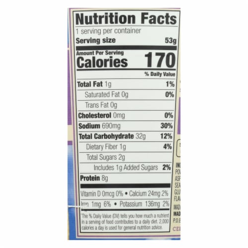 Dr. McDougall's Vegan Miso Ramen Soup Big Cup with Noodles - Case of 6 - 1.9 oz. Perspective: back