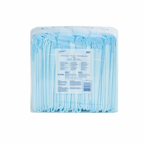 TENA Ultra Disposable Underpad Polymer 23X36 357 100 pads Perspective: back