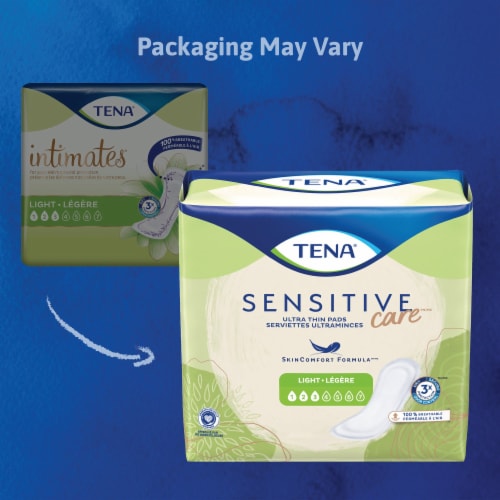 TENA Incontinent Pad 10 L Long Length 144 Ct Perspective: back