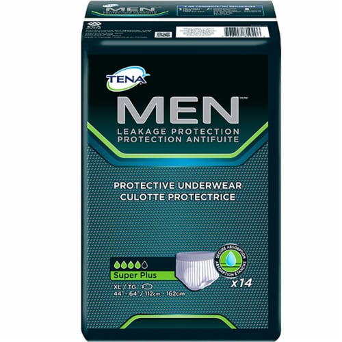 TENA Disposable Underwear Male Large / X-Large, 56 Ct Perspective: back