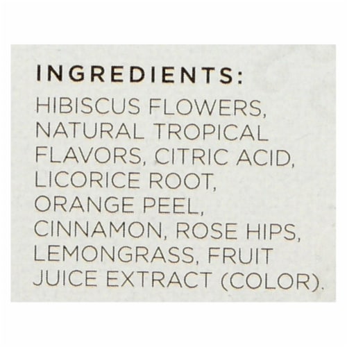 Tazo Tea Herbal Tea - Passion - Case of 6 - 20 BAG Perspective: back