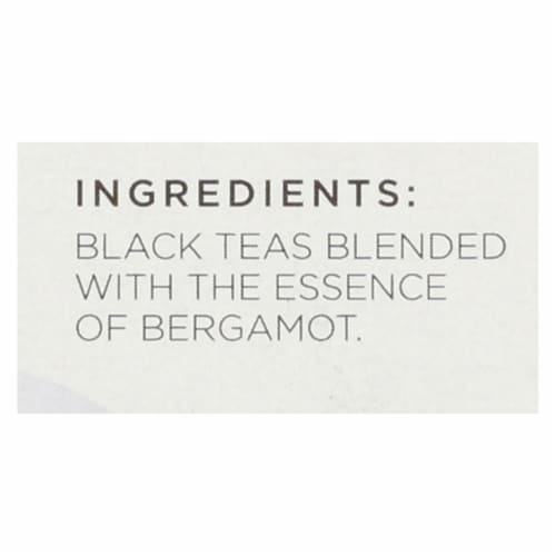 Tazo Tea Scented Black Tea - Earl Grey - Case of 6 - 20 BAG Perspective: back