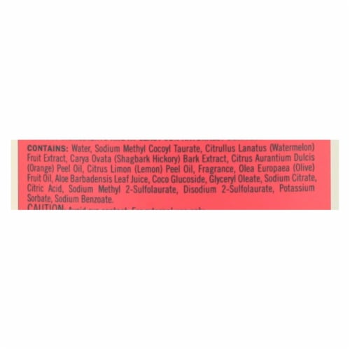 Mrs. Meyer's Clean Day - Foaming Hand Soap - Watermelon - Case of 6 - 10 fl oz Perspective: back