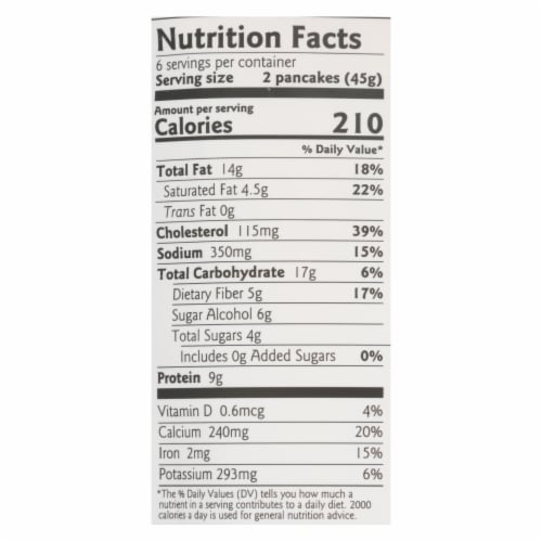 Birch Benders - Pnck&wfl Mix Cchip Keto - Case of 6 - 10 OZ Perspective: back