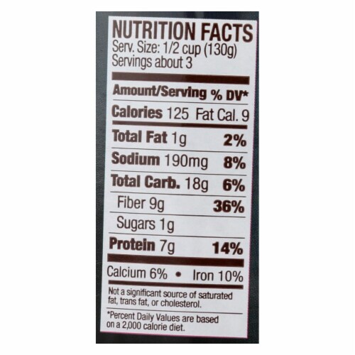 Jovial - 100 Percent Organic Borlotti Beans - Case of 6 - 13 oz Perspective: back