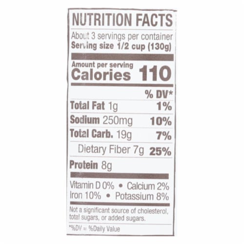 Jovial - Beans Organic Kidney - Case of 6 - 13 OZ Perspective: back
