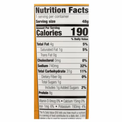 Mike's Mighty Good Chicken Ramen Soup - Case of 6 - 1.6 OZ Perspective: back