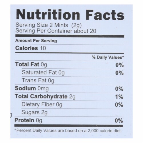 VerMints Pastilles - All Natural - Chai - 1.41 oz - Case of 6 Perspective: back