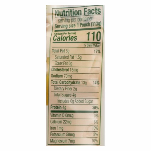 Sprout Organic Foods Creamy Vegetables With Chicken Baby Food  - Case of 6 - 4 OZ Perspective: back