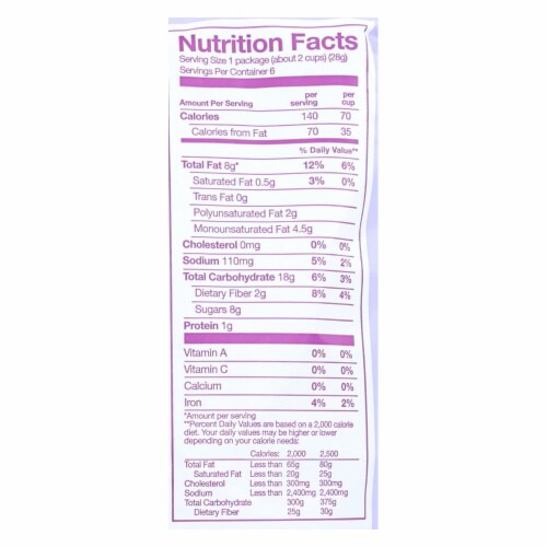 Angie's BOOMCHICKAPOP Sweet & Salty Kettle Corn (4 Pack) Perspective: back