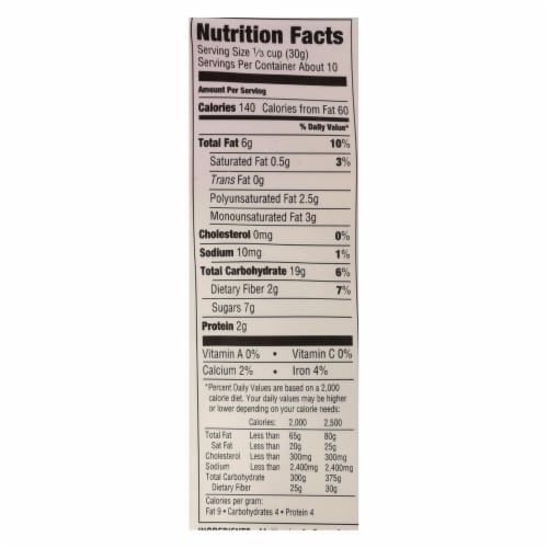 Bakery On Main On Main Nutty Cranberry Granola - Case of 6 - 12 oz. Perspective: back