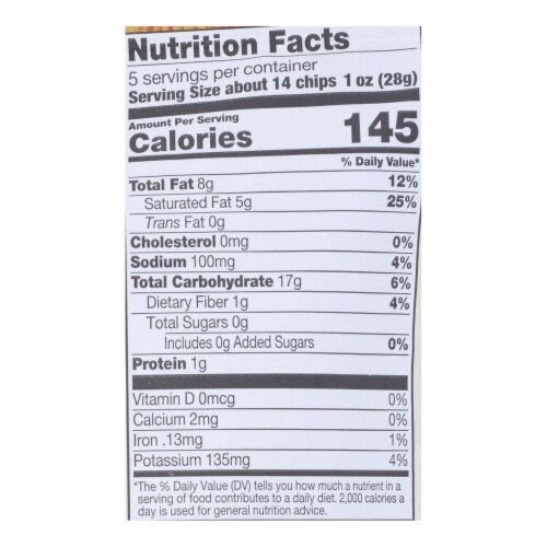 Barnana - Plantain Chips - Spicy Mango Salsa - Case of 6-5 OZ Perspective: back