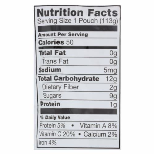 Plum Organics Baby Food-Broccoli and Apple - Stage 2 - 6 Months and Up - 4 oz - Case of 6 Perspective: back