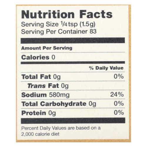 Maldon Flakes - Smoked Sea Salt - Case of 6 - 4.4 oz. Perspective: back
