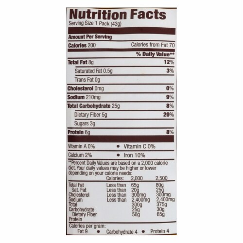 Hippeas - Chickpea Puff White Chedder - Case of 6-1.5 OZ Perspective: back