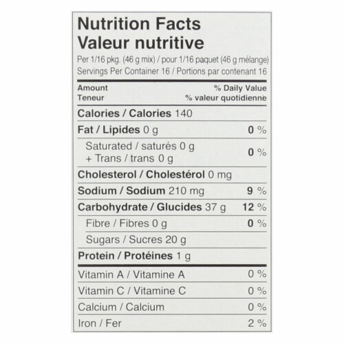 Namaste Foods Gluten Free Spice Carrot Cake Mix Perspective: back