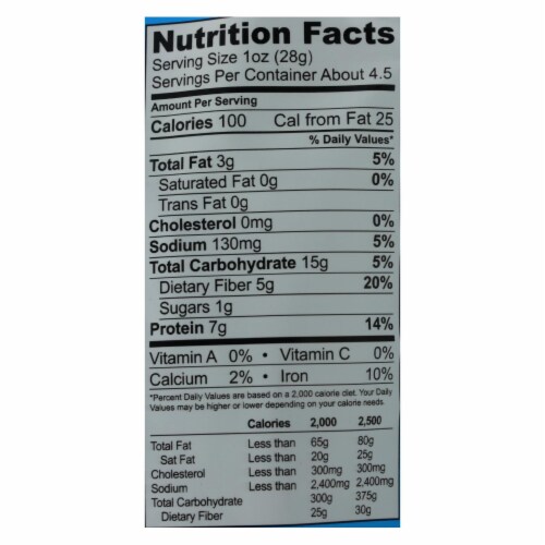 Enlightened - Bada Bean Bada Boom - Crunchy Beans - Sea Salt - Case of 6-4.5 OZ Perspective: back