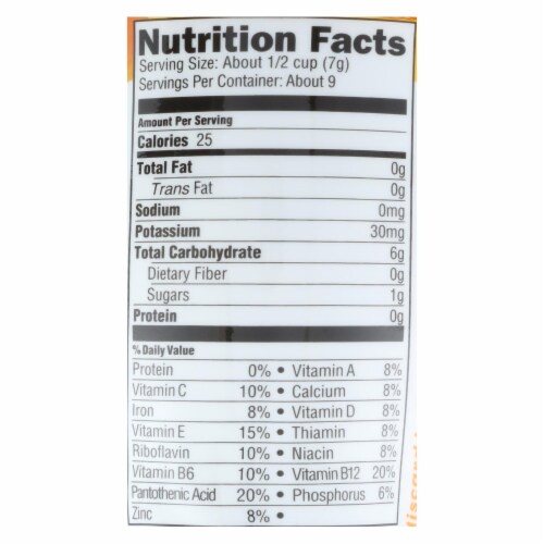 Happy Baby Organic Puffs Banana - 2.1 oz - Case of 6 Perspective: back