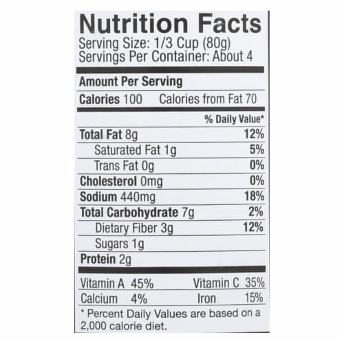 Mina's Moroccan Fish Tagine Sauce  - Case of 6 - 12 OZ Perspective: back