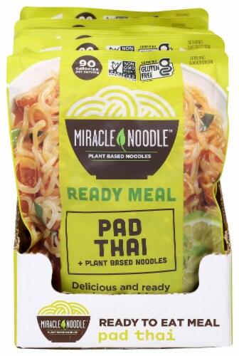 Miracle Noodle Kitchen’S Pad Thai Noodles – Case of 6 – 10 OZ