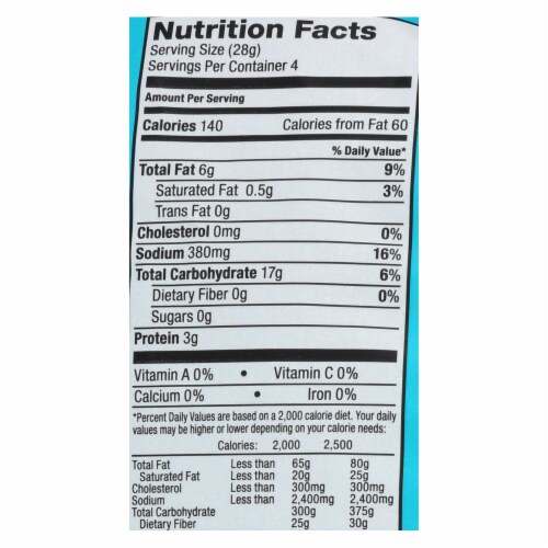 Enjoy Life - Lentil Chips - Plentils - Garlic and Parmesan - 4 oz - case of 12 Perspective: back