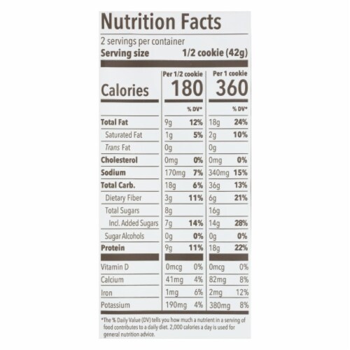 Munk Pack - Cookie Snickerdoodle - Case of 6 - 2.96 OZ Perspective: back