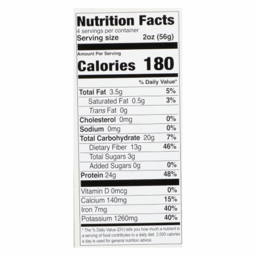 Explore Cuisine Organic Edamame Spaghetti - Edamame Spaghetti - Case of 6 - 8 oz. Perspective: back