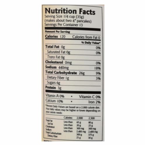 Birch Benders Pancake and Waffle Mix - Classic - Case of 6 - 16 oz. Perspective: back
