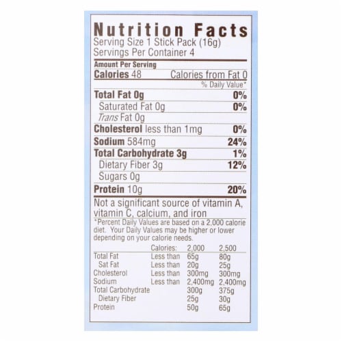 Lonolife Chicken Bone Broth  - Case of 6 - 4/.56 OZ Perspective: back
