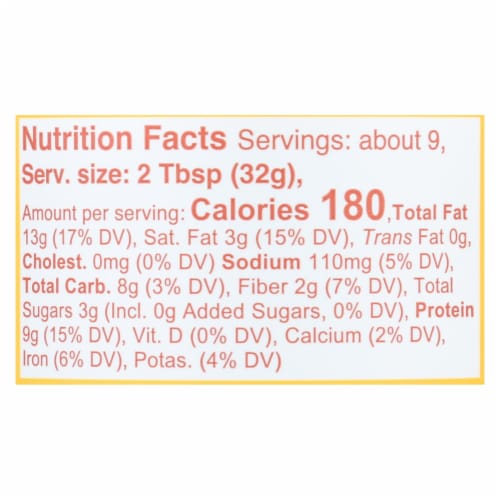 Rxbar - Peanut Butter Honey Cinnamon - Case of 6 - 10 OZ Perspective: back