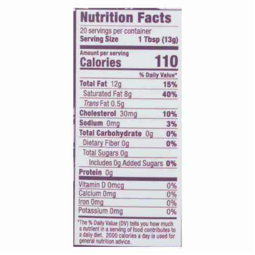 4th and Heart - Ghee - Garlic - Case of 6 - 9 oz Perspective: back