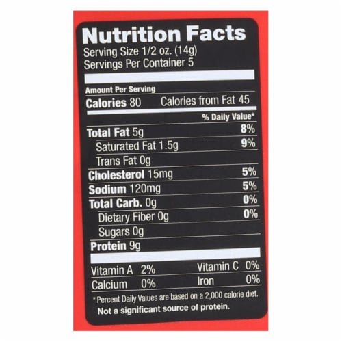 4505 - Pork Rinds - Chicharones - Chili - Salt - Case of 12 - 2.5 oz Perspective: back