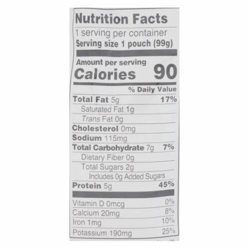 Serenity Kids Llc - Pouch Salmn B Sq Beet - Case of 6 - 3.5 OZ Perspective: back