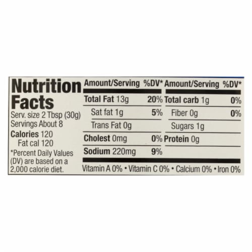 Daiya Foods - Dairy Free Salad Dressing - Blue Cheese - Case of 6 - 8.36 fl oz. Perspective: back