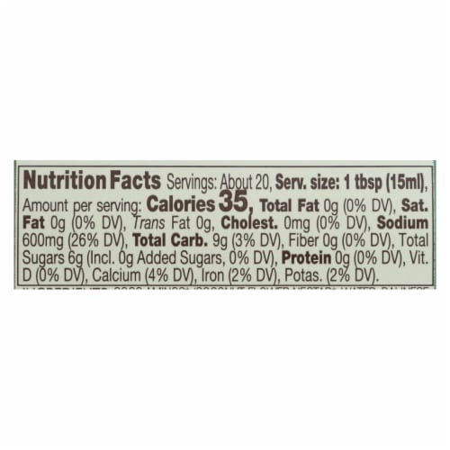 Big Tree Farms - Coco Aminos Ginger Lime - Case of 6 - 10 FZ Perspective: back