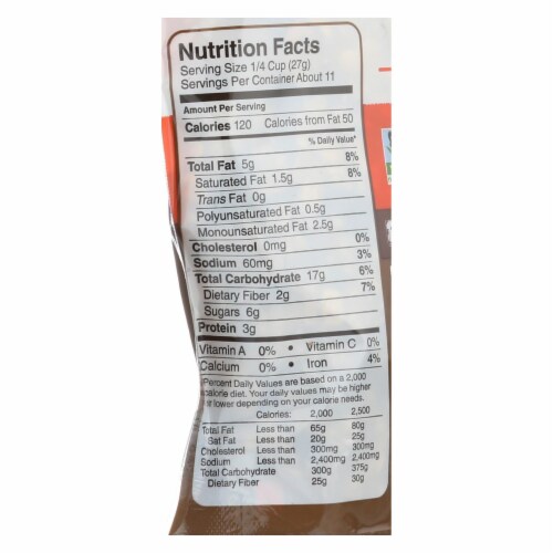 Bear Naked Granola Cacao Cashew Butter Perspective: back