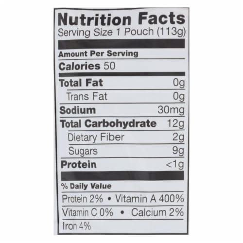 Plum Organics Baby Food-Apple and Carrot - Stage 2 - 6 Months and Up - 3.5 .oz - Case of 6 Perspective: back