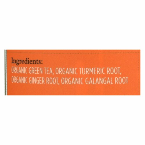 Paromi Tea - Green Tumeric Ginger - CS of 6-15 CT Perspective: back