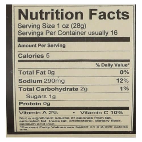McClure's Pickles Spicy Spears - Case of 6 - 32 oz. Perspective: back