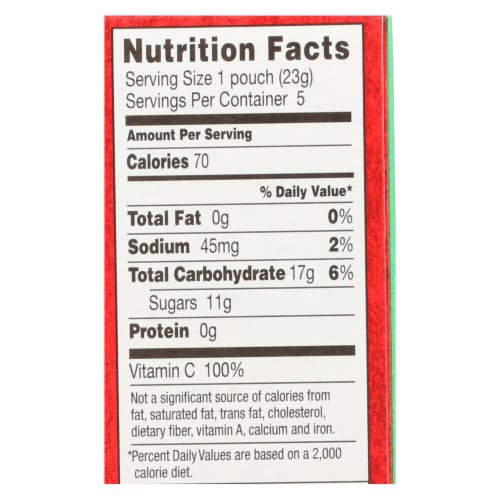 Annie'S Homegrown Fruit Snack Summer Strawberry - Case Of 10 - 4 Oz Perspective: back