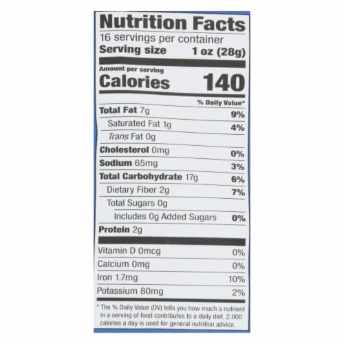 Garden of Eatin'® Blue Corn Tortilla Chips (12 Pack) Perspective: back
