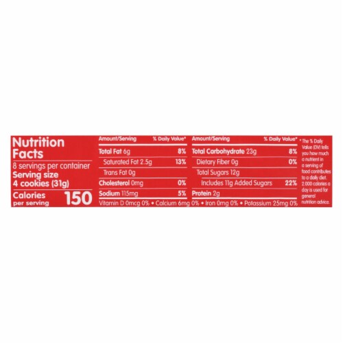 Biscoff Cookies - 8.8 oz - case of 10 Perspective: back