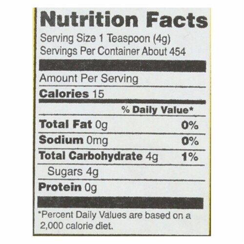 Domino Sugar - Pure Cane - Case of 10 - 4 Lb Perspective: back