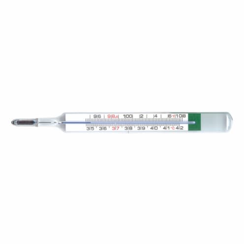 Geratherm Glass Oral Thermometer 20010-100 1 Each Perspective: back