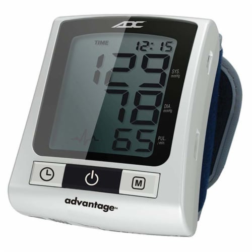 Advantage 6015N Series Adult Cuff Wrist Home Automatic Digital Blood Pressure Monitor Perspective: back