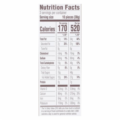 Green & Black's - Chocolate White - Case of 10 - 3.17 OZ Perspective: back