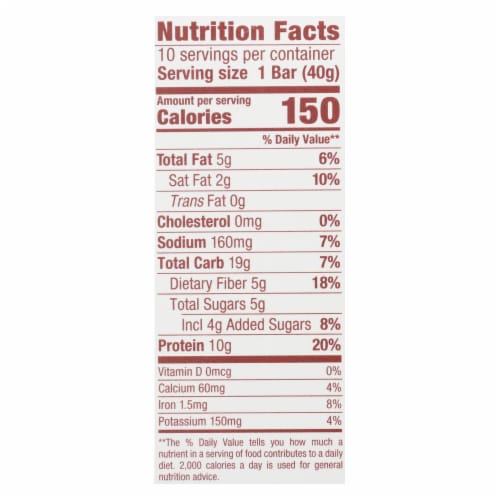 Think Products thinkThin Bar - Lean Protein Fiber - Chocolate Almond - 1.41 oz - 10Pack Perspective: back
