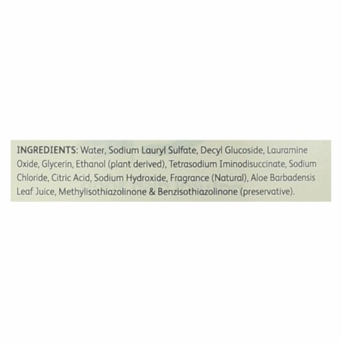 CitraSolv Natural Dish Soap - Lavender Bergamot - Case of 12 - 25 oz Perspective: back