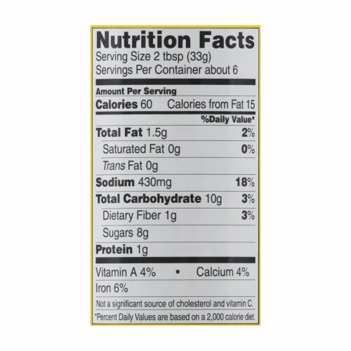 Dynasty Sauce - Hoisin - Case of 12 - 7 oz. Perspective: back
