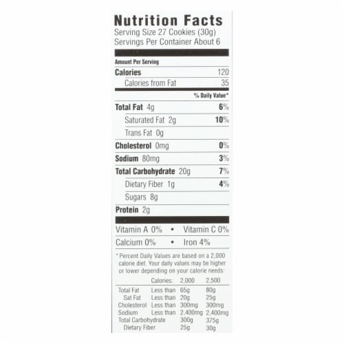 Annie's Homegrown Gluten Free Cocoa and Vanilla Bunny Cookies - Case of 12 - 6.75 oz. Perspective: back